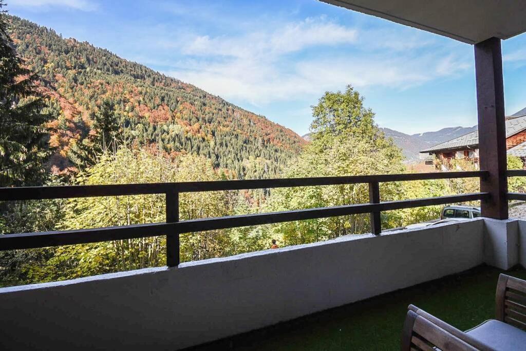 Le Relai S31 - Grand et lumineux studio avec coin montagne 4-6 pers, tout équipé, avec WIFI, à 30m des pistes avec un grand balcon, DRAPS NON COMPRIS Saint-Jean-dʼAulps Exterior foto