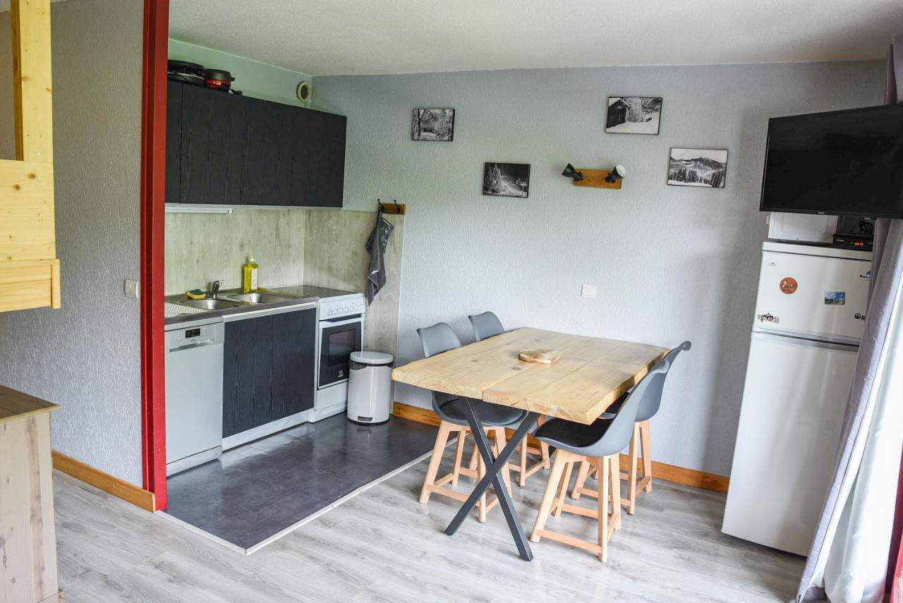 Le Relai S31 - Grand et lumineux studio avec coin montagne 4-6 pers, tout équipé, avec WIFI, à 30m des pistes avec un grand balcon, DRAPS NON COMPRIS Saint-Jean-dʼAulps Exterior foto